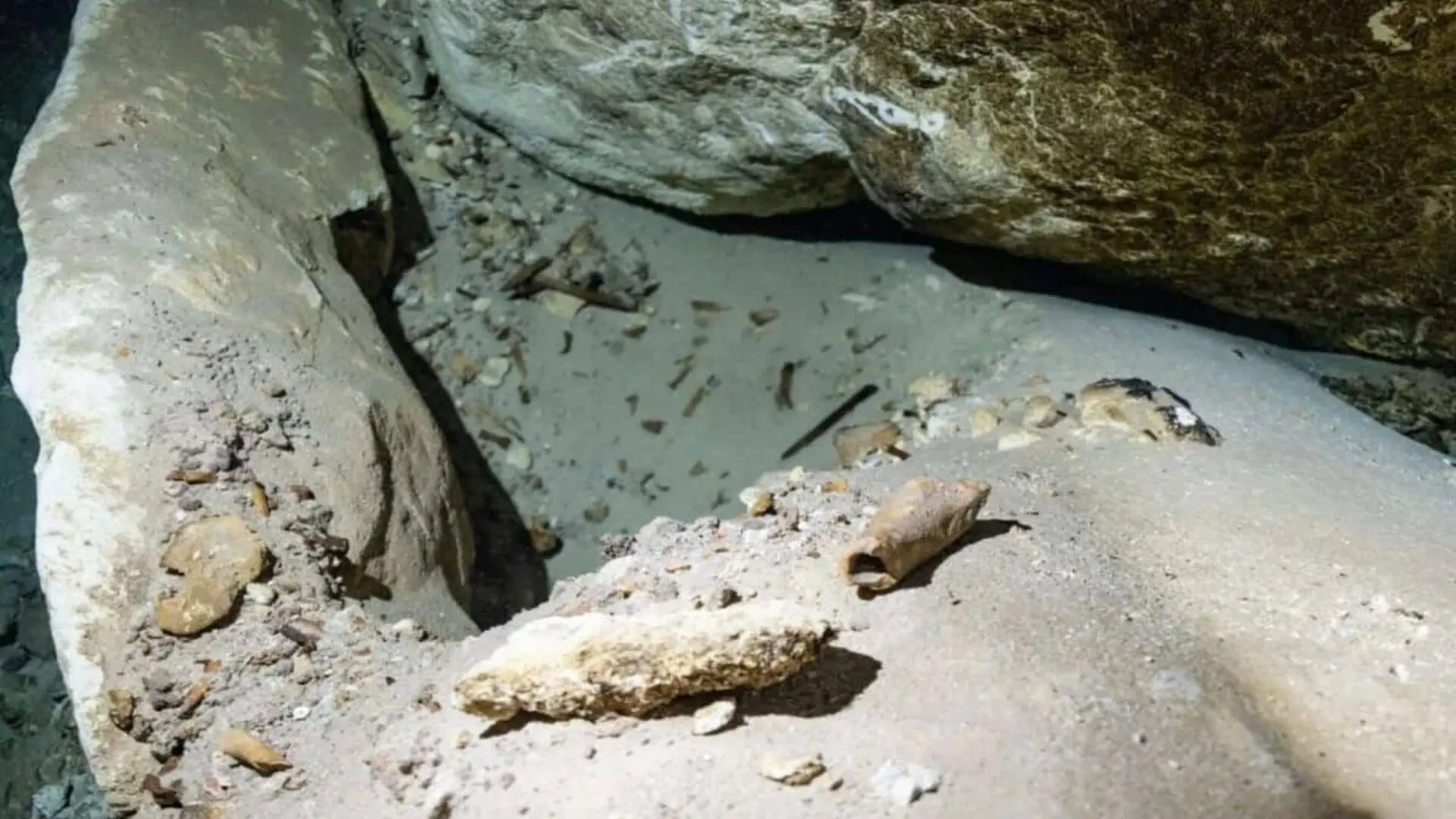 Scientists Found Ancient Fingerprints On Underwater Cave Bones That Reveal A Mystery Buried Beneath The Water Scaled