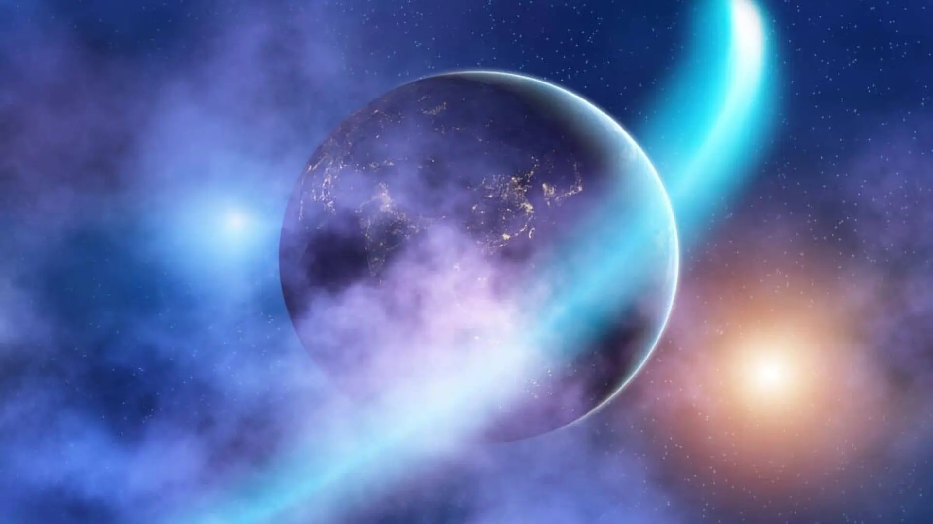 Cosmic Background And Planet Scaled