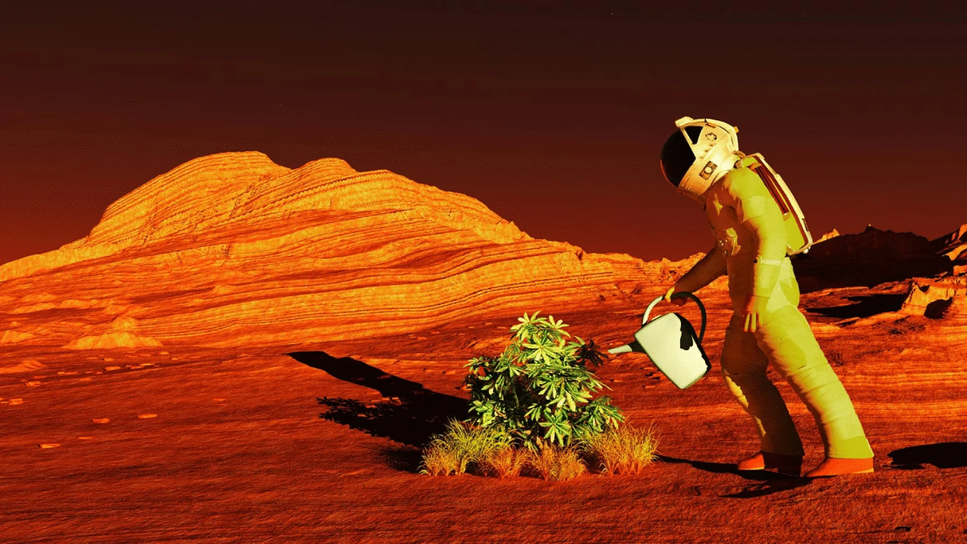 Mars Fungi Could Turn Red Planet Dirt Into Crop Producing Soil Scaled