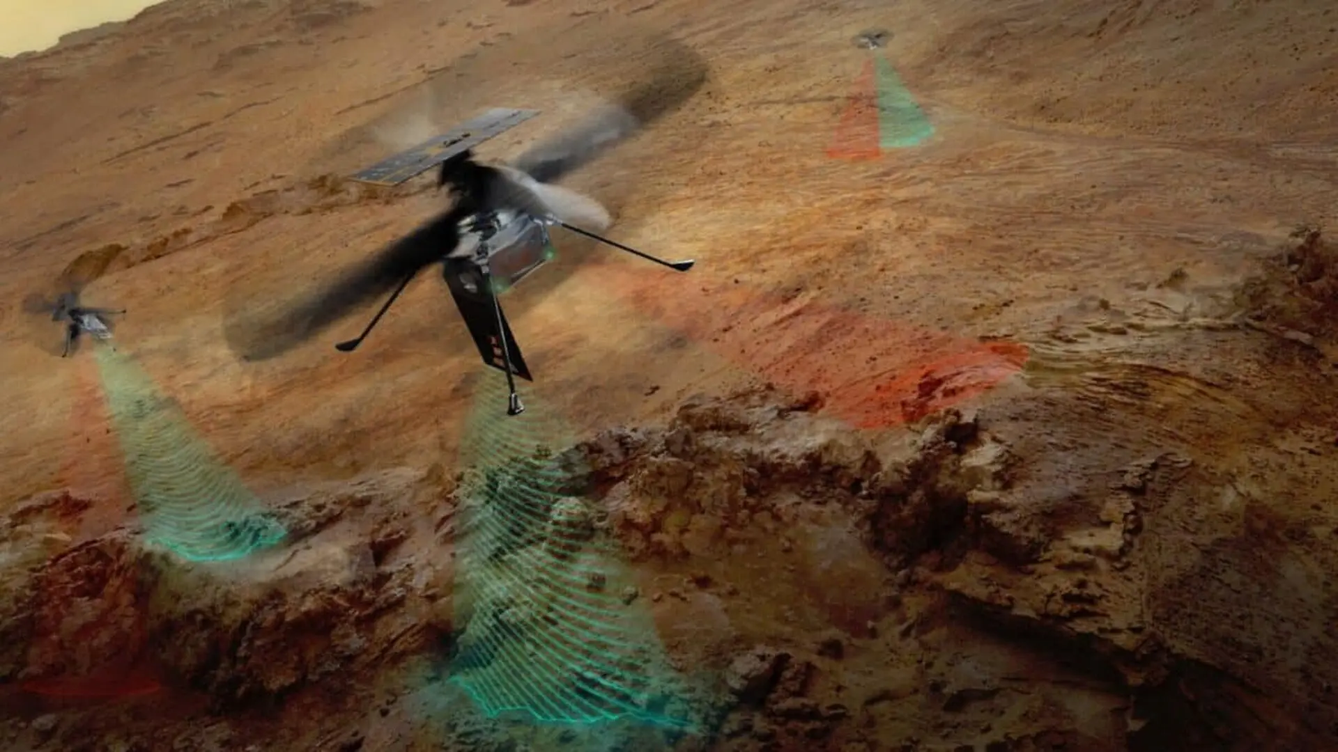Nasa Tests Lightweight Radar Antenna For Future Mars Helicopter Missions Scaled