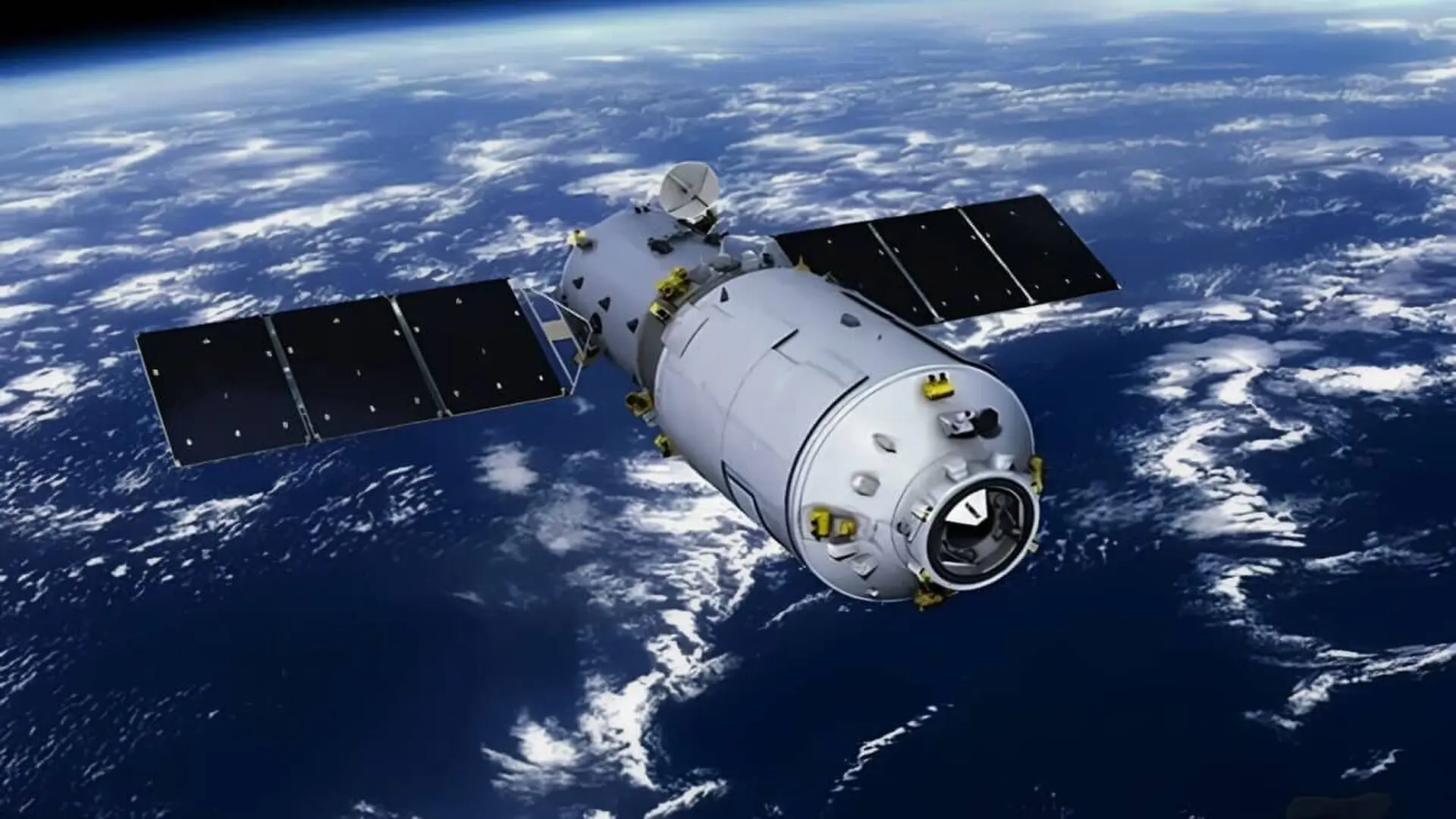 Chinas Tiangong Space Station Crossed The Moon In Under One Second And An Amateur Astronomer Captured It Scaled