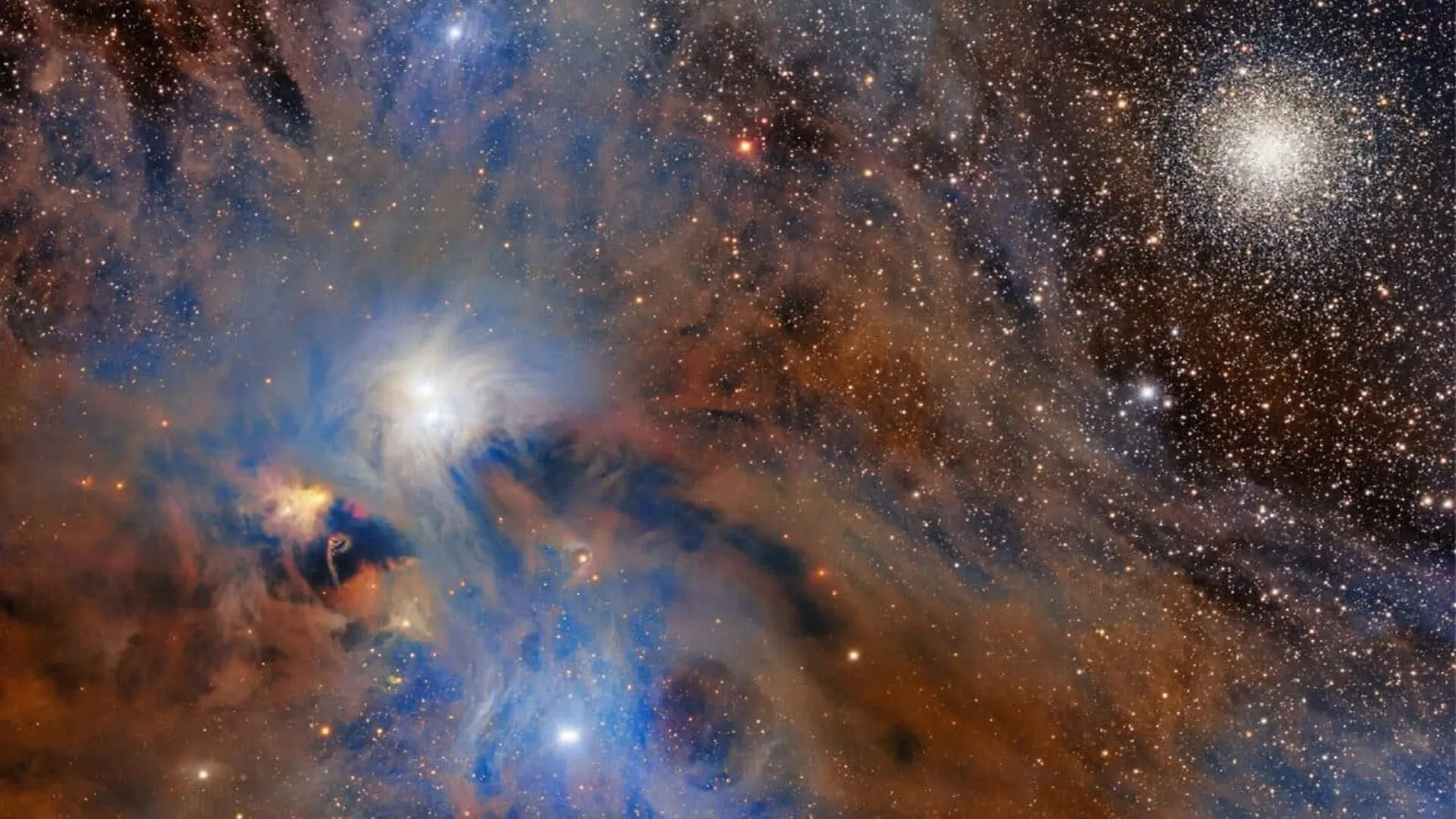 Corona Australis Molecular Cloud Scaled