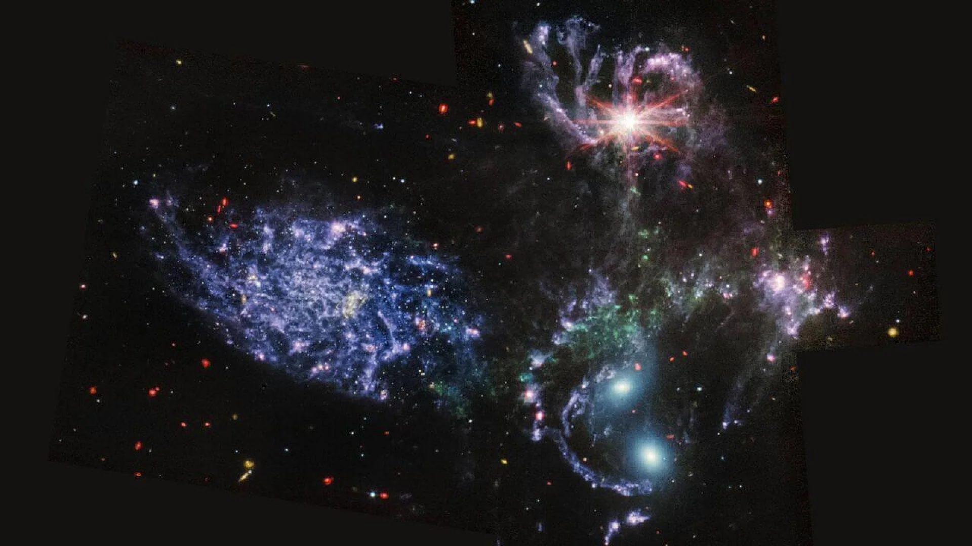 Highly Detailed map of the Cosmic Microwave Background.