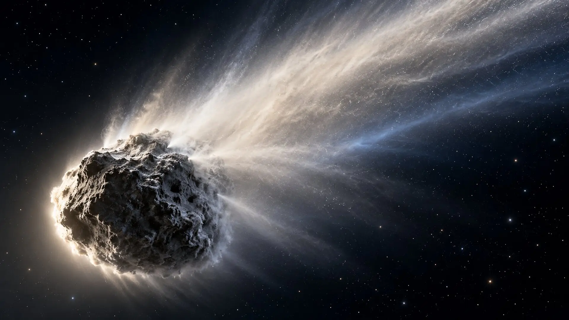 Webb spectra suggest 3I/ATLAS carries dusty ice grains resembling material in distant solar system worlds. (CREDIT: The Brighter Side of News)