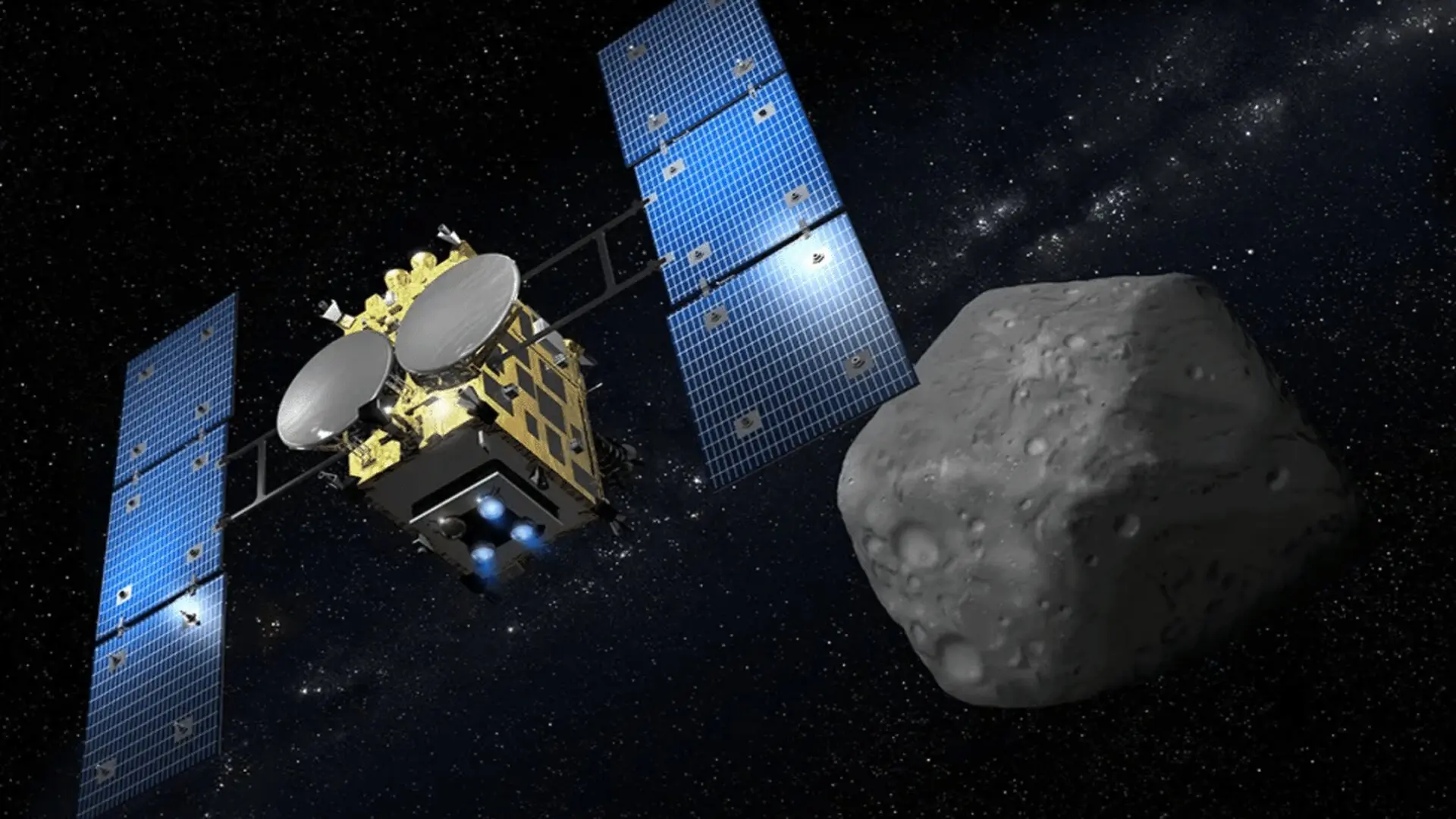 Hayabusa2 Just Made Space History With A First Laser Experiment Around An Asteroid Scaled