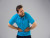 Free photo young caucasian man suffers from abdominal pain.