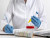 Free photo lab doctor performing medical exam of urine.