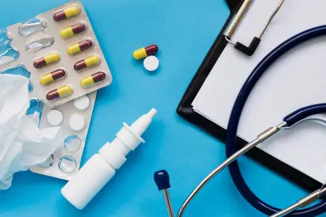 Pills Arrangement on Flat