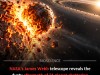 Webb Telescope Detects Chemical Fingerprints of Violent Planetary Collisions in Deep Space