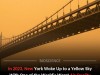 Canadian Wildfires Cloak New York in Yellow Haze, Pushing AQI to Hazardous